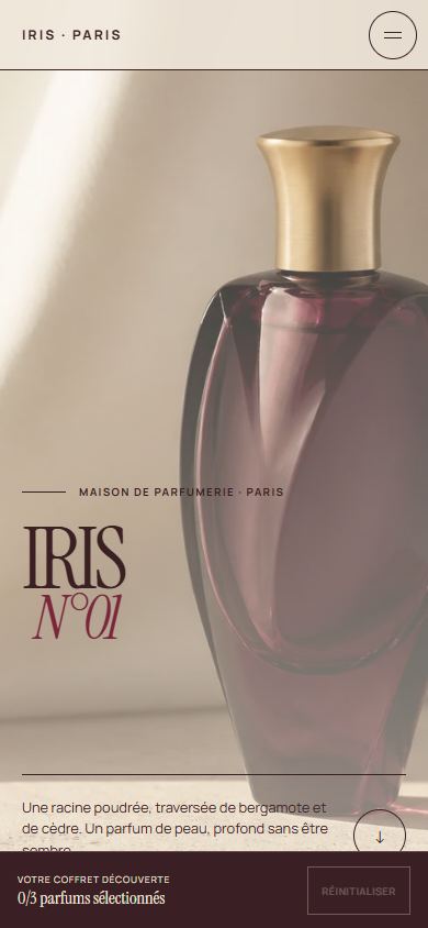Version mobile du concept IRIS