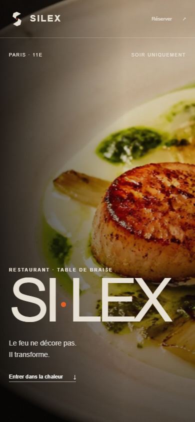 Version mobile du concept SILEX