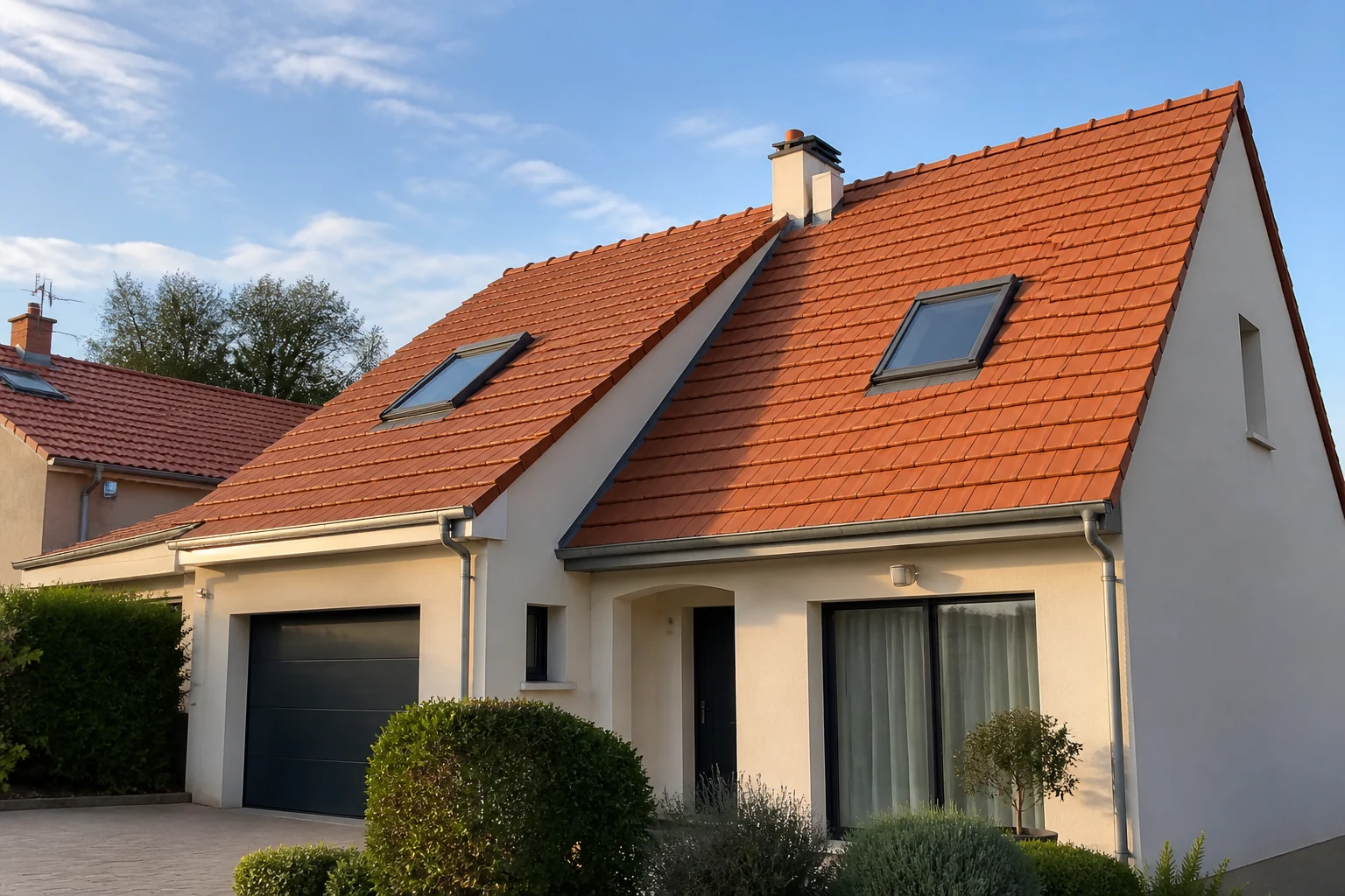 Rénovation d’une couverture en tuile